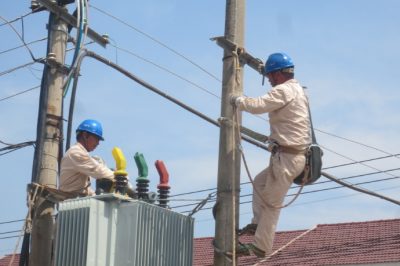 漣水供電公司10千伏方渡121線變壓器增容