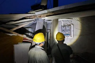 燕嶺供電所對疑似竊電用戶突擊檢查，共查獲竊電3處