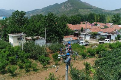 10千伏蓋冶線及南莊支線的線路進行絕緣化改造