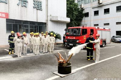 重慶供電公司在大溪溝變電站開展消防應急演練