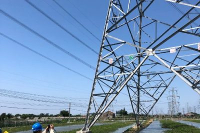 江蘇檢修公司對保電線路和三跨區(qū)段進行特巡工作