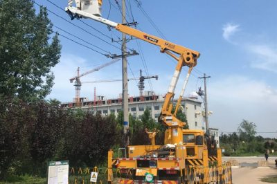 臨沭縣供電公司630千伏安充電樁工程帶電接火