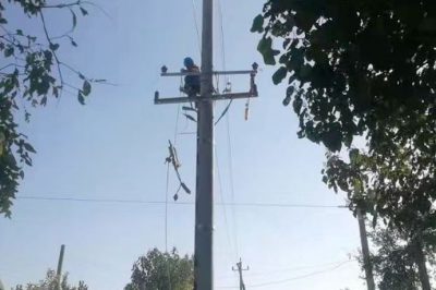 壽光市供電公司對(duì)邱家線(xiàn)進(jìn)行升級(jí)改造