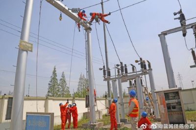 梁垛鎮(zhèn)35千伏梁垛變電站檢修主變