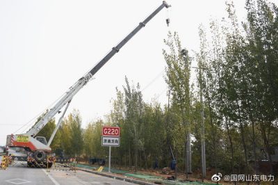 對(duì)10千伏南王線架空線路進(jìn)行電纜入地改造