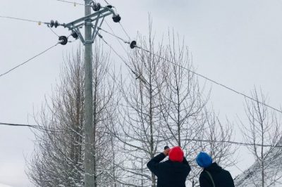 重點(diǎn)巡視桿塔、線路設(shè)備覆雪等情況